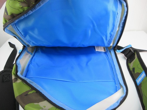 Fortnite Amplify Backpack Green Camouflage Unisex Side Exterior Mesh Pocket New - Picture 10 of 10