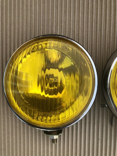 Yellow Fog Light Lamp Fits Mercedes W114 W115 W108 W109 W110 VW Beetle Classic - Picture 7 of 17