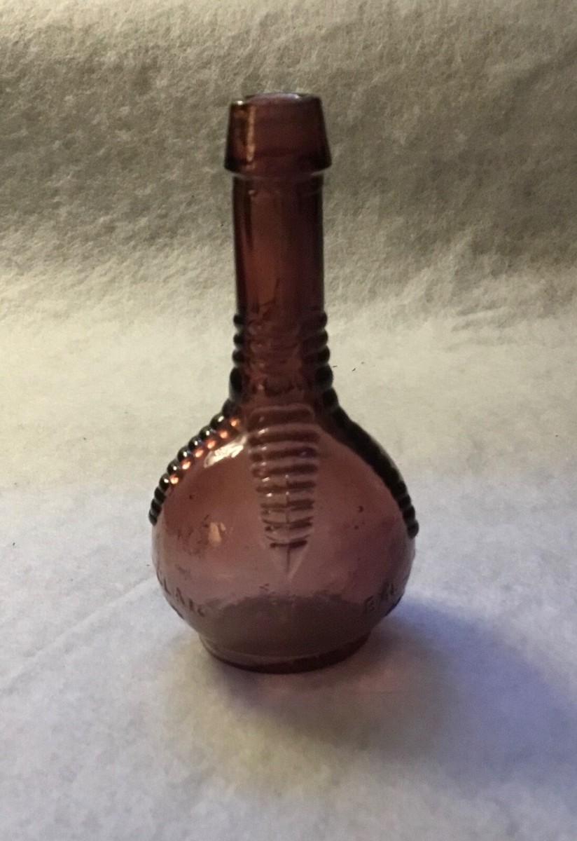 Vintage Purple Glass Ball and Claw Bitters Bottle | eBay