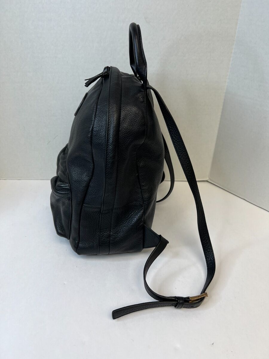 Tory Burch Black Leather Backpack | eBay Tory Burch Black Leather Backpack | eBay