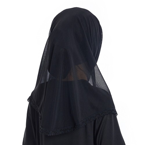 Instant Girls Kids Hijab One Piece Amira Turban Shawls Headwrap Islamic Scarves - Picture 23 of 68
