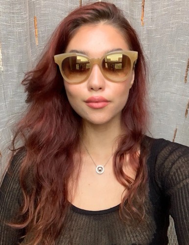 Nuevas gafas de sol DITA para mujer elegantes beige de gran tamaño Japón E - Imagen 14 de 15