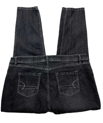 Avenue Denim Damen 22/24 Stretch schwarze Waschung Jegging Jeans (40"W x 29" Ins.) - Bild 13 von 24