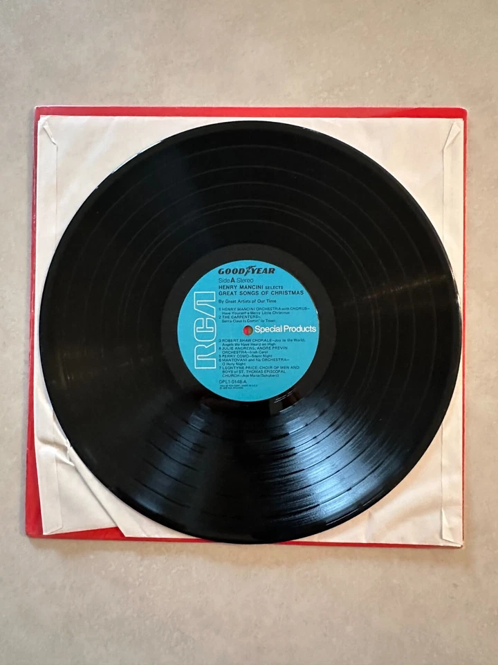 Great Songs Of Christmas  - EX 1975 RCA vinyl LP - The Carpenters - Bing Crosby - Image 3 of 4