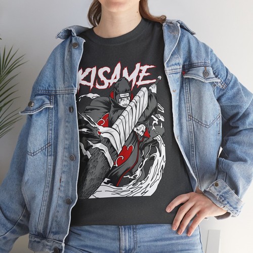 Kisame T-Shirt Naruto Shippuden Madara Sasuke Itachi Anime Tee Shirt Akatsuki - Picture 25 of 28