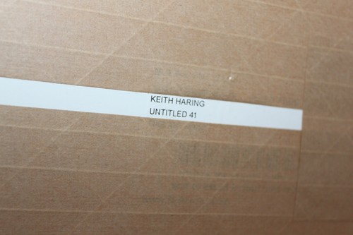 Keith Haring Druck POP ART ohne Titel MASSANFERTIGUNG GERAHMT und SÄUREFREI MATTIERT NEU - Bild 8 von 9