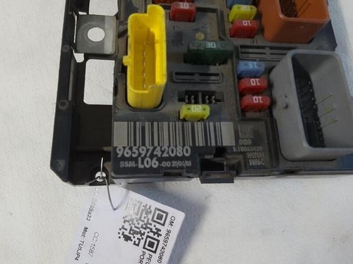 9659742080 fuse box for PEUGEOT 307 «II (2005) 1.6 BERLINA 40623 - Picture 1 of 3