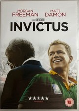 INVICTUS - MORGAN FREEMAN , MATT DAMON - BRAND NEW AND SEALED DVD - FREE POSTAGE