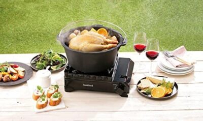 Iwatani Cassette Fu Outdoor Stove Tough Maru CB-ODX-1-BK Iwatani Cassette Fu Outdoor Stove Tough Maru CB-ODX-1-BK