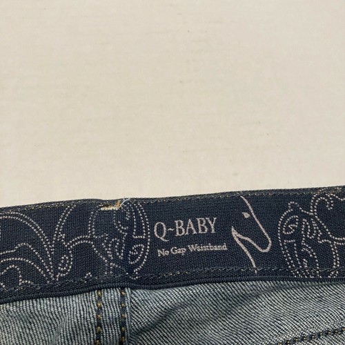 Q-Baby Wrangler 9 / 10 x 30 No Gap Bund Boot Cut Dark Wash Denim Jeans - Bild 6 von 8
