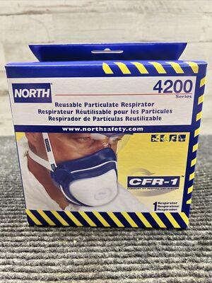 #ad #ad NEW North Honeywell 4200L CFR 1 Respirator NIOSH N95 Mask LARGE $21.25