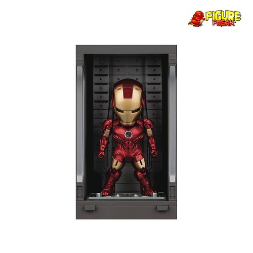 Beast Kingdom Mini Egg Attack MEA-015 Iron Man 3 Salón de la Armadura ILUMINAR Mark IV - Imagen 6 de 7