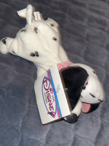 Disney Store / Bean Bag Plush 101 Dalmations Dogs Puppy - Lucky & Jewel - 8" EX. - Picture 5 of 8