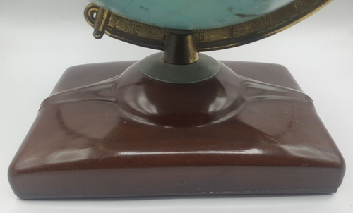 GENUINE 40's-1954 Replogle 10" Precision Globe - Brass - Metal Base #549A6-897 - 第 13/17 張圖片
