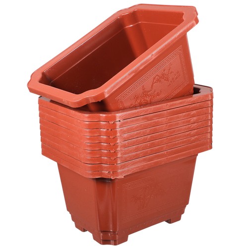10 Pcs Thickened Fruit Tree Flower Pot Bulk Pots Office Floral Containers - Picture 7 of 12