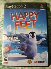 Happy Feet (Sony PlayStation 2, 2006) Black Label...