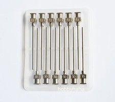 12pcs 1.5"  15Ga  Blunt Stainless  Steel Dispensing Syringe Needle Tips  