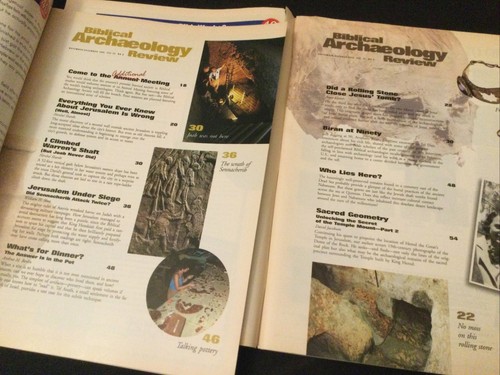 Lot of 6 Biblical Archaeology Review (BAR) magazines - 1999 complete year - Picture 11 of 12