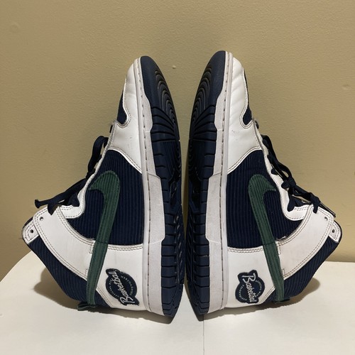 Nike Dunk High Sports Specialties White Navy Style # DH0953-400 Size 8.5 B56 - Picture 3 of 6