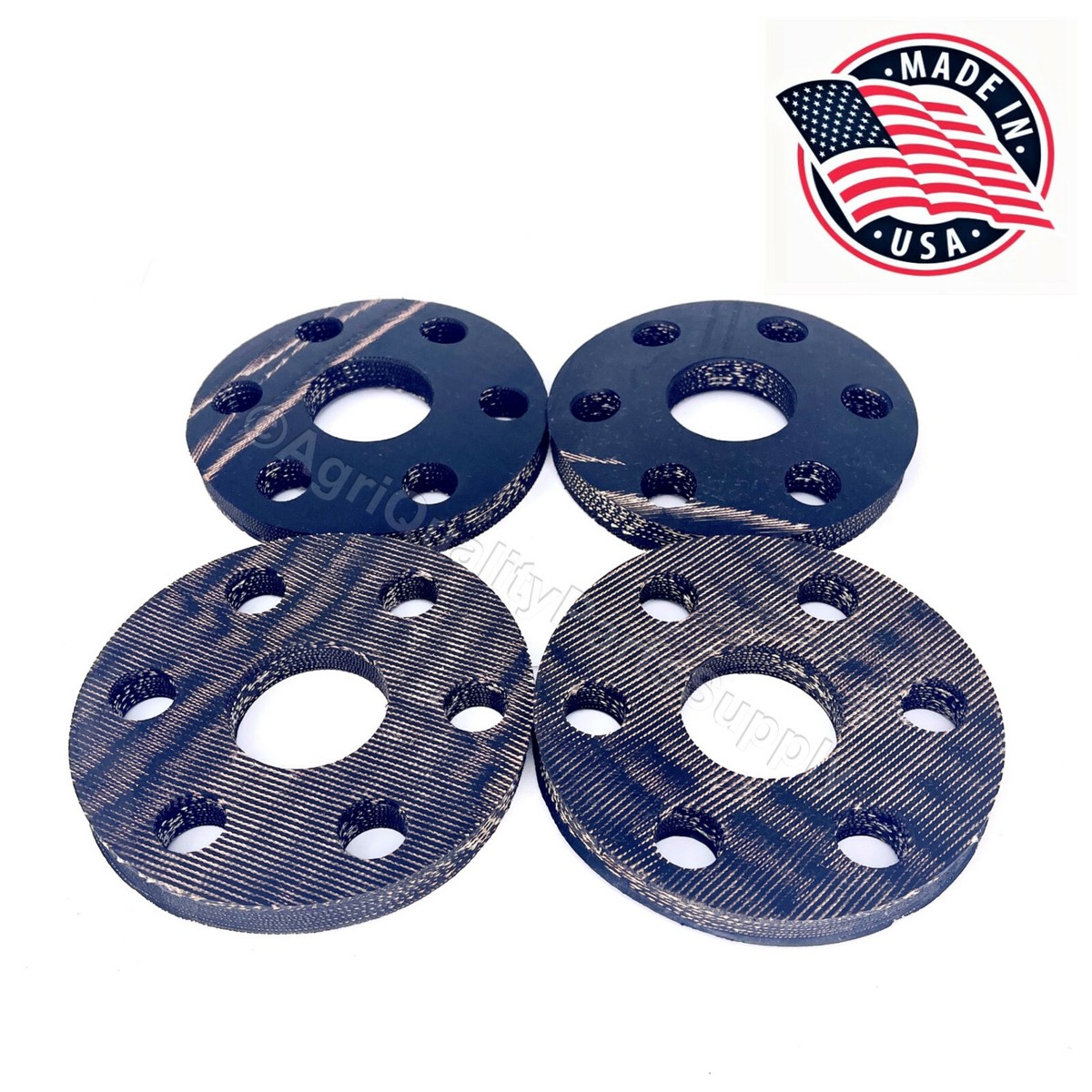 Set of 4 Rhino Bush Hog Hardee Sidewinder rotary cutter flex