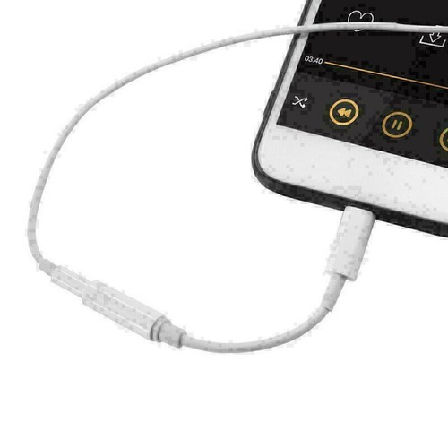 2 IN 1 Headphone Adapter Jack 8 Pin Data to 3.5mm AUX Cord Splitter, iPhone iPad - 第 14/15 張圖片