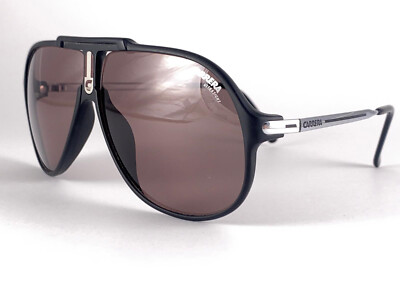 VINTAGE CARRERA 5590 MATTE BROWN LENSES SUNGLASSES 80'S AUSTRIA | eBay