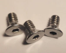 FLAT SOCKET CAP SCREW 18-8SS STAINLESS  1/4-20 X 1/2  (45 PCS)       USA SELLER