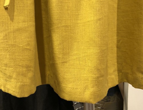 Dress Yellow Short Sleeve A-line - Picture 18 of 21