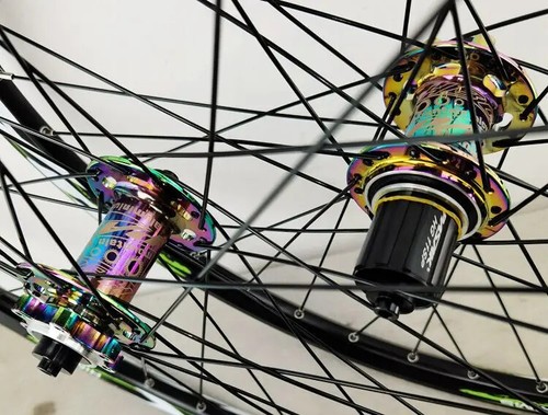 MTB Bicycle Wheelset 24 Inch 8-12 Speed 6 Nails 32 Holes Disc Brake Width 25mm - Picture 17 of 29