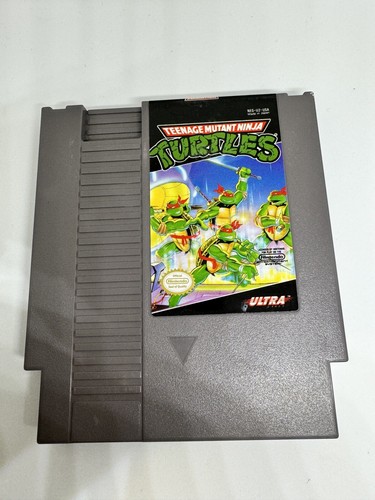 Teenage Mutant Ninja Turtles Nintendo NES Ultra, Video Game 1985, Rare, Original - Picture 1 of 4
