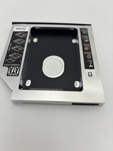 12,7 mm 2ème disque dur SATA plateau de disque dur baie caddy pour HP IBM Lenovo Thinkpad - Photo 5/9
