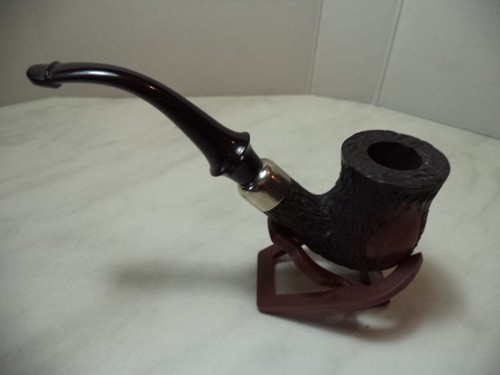 PIPA BARACCI IN RADICA PIPE PFEIFE 34 FINITURA RUSTICATA nuova - Imagen 1 de 6