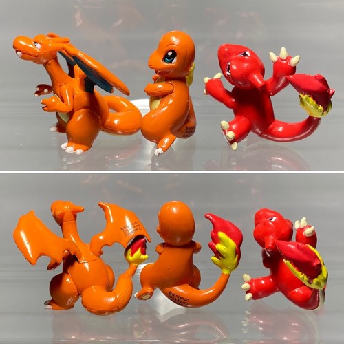 Charmander Charmeleon Charizard(H1.2")Pokemon Monster Bandai Collection Figure. - Picture 2 of 4