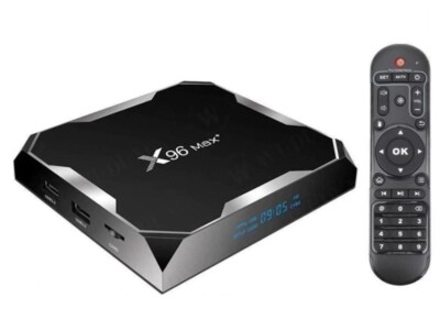 X96 Max+ Android 9.0 Smart TV Box 4K Streaming Quad-Core 2GB RAM