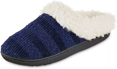 Women's Isotoner Slippers w/Memory Foam & Indoor/Outdoor Soles, Various (NIB) - Picture 4 of 7