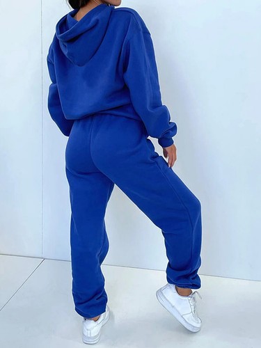 Suit Winter Spring Tracksuit Women 2 Pieces Set Sports Sweatshirts Sweatpants - Bild 19 von 35