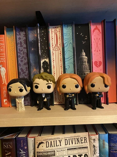 Funko Pop!: Harry Potter Lot 90, 96, 97, 98 - Yule Cedric, Cho, Fred, George