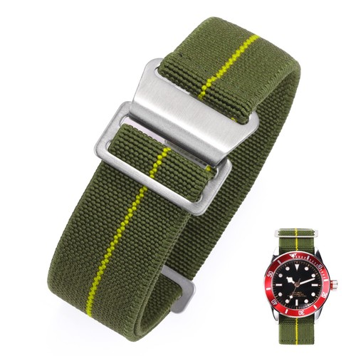 Pasek do zegarka STRETCH NATO 18. 20. 22 mm elastyczna nylonowa tkanina tekstylna taśma sportowa - Zdjęcie 40 z 44