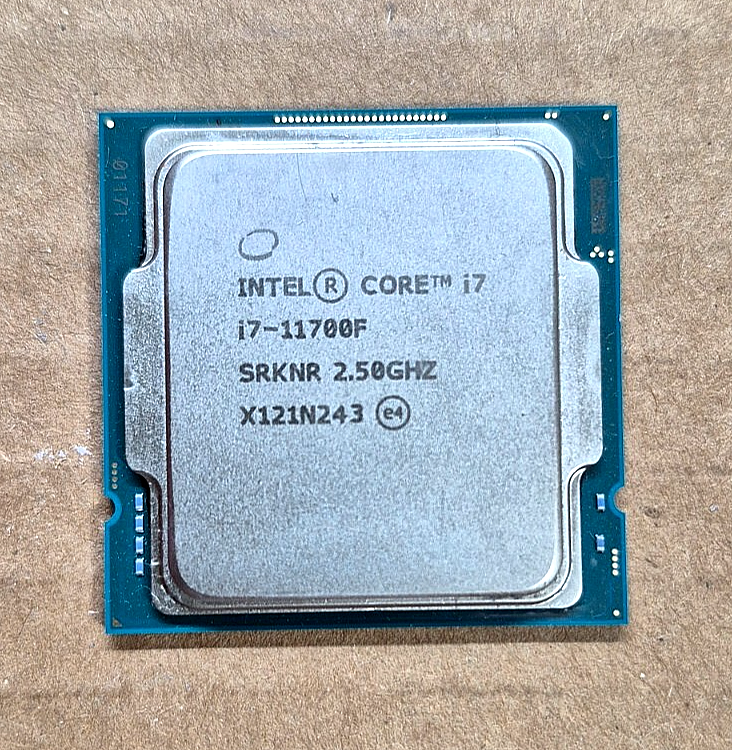 CPU Intel Core i7-11700F LGA1200 CPU Intel Core i7-11700F - Core i7 11th Gen Rocket Lake 8-Core 2.5 GHz