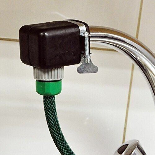 GROSSER QUADRATISCHER MISCHER WASSERHAHNVERBINDER KÜCHE GARTENSCHLAUCH ROHR BEWÄSSERUNGSWASSER Standard - Bild 1 von 2