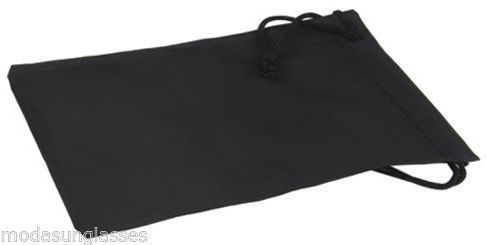 12 PIEZAS Cordón Gafas de Sol Microfibra Bolso de Tela Suave Estuche NEGRO - Imagen 1 de 1