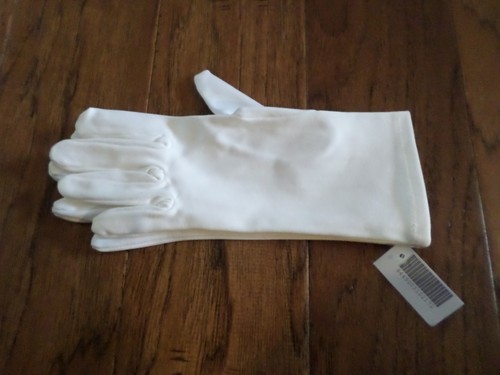 WOMEN"S WHITE MILITARY CEREMONIAL PARADE FORMAL DRESS WAITER BAND GLOVES - Picture 7 of 12