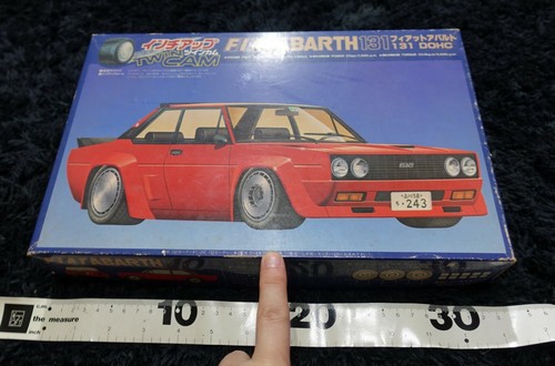 FIAT ABARTH 131 1/24 FUJIMI VINTAGE MODELLSATZ - Bild 12 von 12