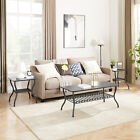 3-Piece Coffee Table Set 2 Nightstand End Table Occasional Set for Living Room