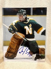 BEAUTIFUL Don Beaupre AUTOGRAPHED 8x10 Photo, Minnesota North Stars, NICE!