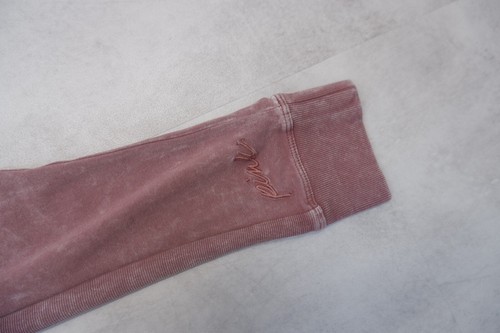 Pink Victorias Secret Womens Gym Set Outfit Size S Crop Top Leggings Jogger Pink - Picture 10 of 11