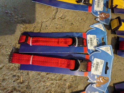 21 NWT WORLD OF PET DOG COLLAR SIZE Mix Lot Size .5X9.8, .75x11.8 & 1x15.9 Inch - Picture 2 of 4