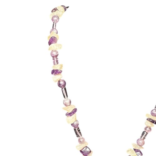 Natural Amethyst Raw Crystal GemStone Carved Pendant Necklace Real Silver Purple - Zdjęcie 6 z 14