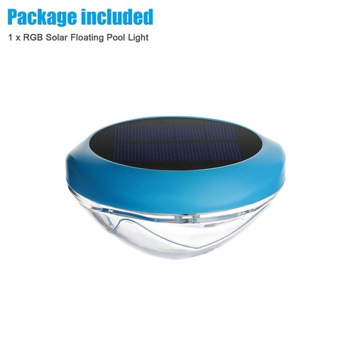 Outdoor Garden Solar LED RGB Lamp Pond Swimming Pool Floating Waterproof Light- - Picture 5 of 11