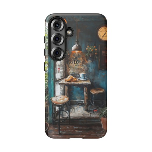 Cozy Cafe Bread Coffee - Phone Ink Cover Case for iPhone, Galaxy, Pixel - 第 178/281 張圖片